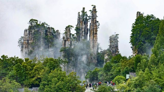 3-Day Best of Zhangjiajie Tour·Zhangjiajie National Forest Park | Tianmen Mountain | Cliff Glass Plank Road | Tianmen Cave