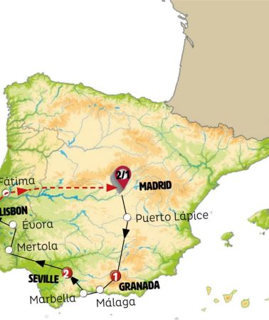 8D7N • South of Spain with Lisbon GO