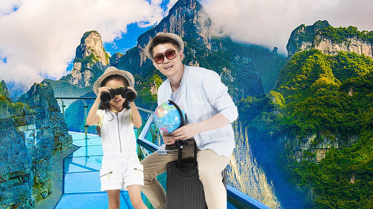 张家界+天门山+凤凰3日2晚跟团游·自营热销款！集合上门接【100%纯玩|无购物|无超市|无苗寨】《世界自然遗产》袁家界·阿凡达·天子山·百龙天梯·金鞭溪·玻璃栈道·7455米索道|赠128元凤凰3景·沱江泛舟|苗服体验+酒店闪住