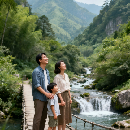 广西南宁+崇左+德天瀑布+明仕田园+古龙山大峡谷+峒那屿湾景区+鹅泉+白头叶猴生态旅游区4日3晚拼小团
