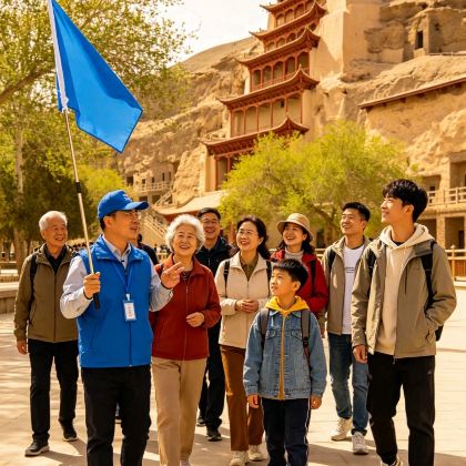 西宁+青海湖景区+敦煌+鸣沙山月牙泉5日4晚跟团游