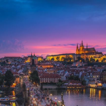 卢塞恩+维也纳+奥地利阿尔卑斯山+法兰克福+布拉格5日4晚跟团游