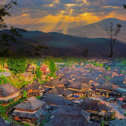 西双版纳+普洱+景迈山7日6晚自由行