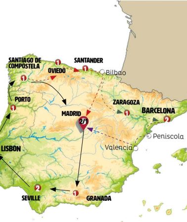 11D10N • Spanish and Portuguese Landscapes