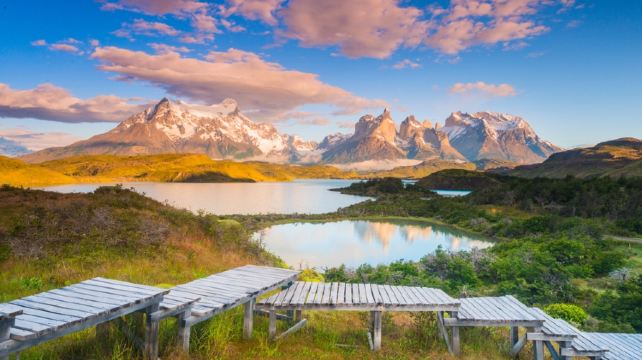 <8天>【拉美天涯之国 | 智利一地】·含接送机：圣地亚哥+维尼亚德尔马+瓦尔帕莱索+纳塔莱斯港 | 已含丰克博物馆+米洛顿洞穴+百内国家公园门票、巴尔马赛达冰川+塞拉诺冰川船票（2人成团/英文团）