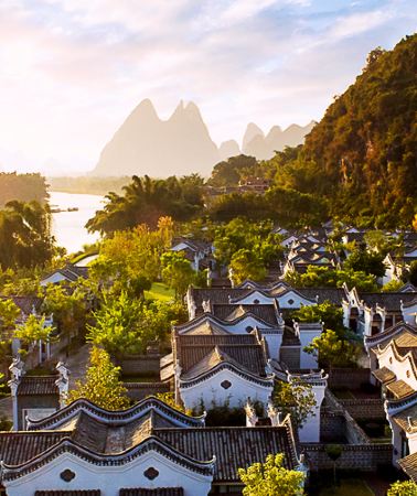 5D4N • Premium private 5-day tour: Guilin + Yangshuo + Longji Terraces & Golden Harvest Season Zhuang Village Experience, stay at Banyan Tree Yangshuo, with dedicated tour guide and driver