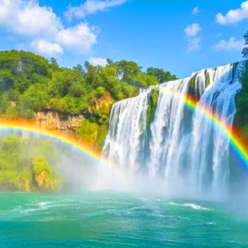 贵州贵阳+黄果树景区+兴义万峰林景区+马岭河峡谷景区+荔波小七孔景区+西江千户苗寨5日4晚跟团游