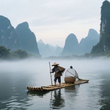 广西桂林+阳朔+漓江+柳州+德天瀑布+明仕田园+北海+涠洲岛10日9晚自由行