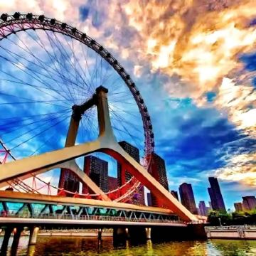 天津国家海洋博物馆+泰达航母主题公园+五大道+瓷房子+天津之眼摩天轮3日2晚私家团