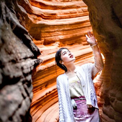 陕西甘泉甘泉大峡谷+宜川陕西黄河壶口瀑布+靖边陕西波浪谷景区3日2晚拼小团