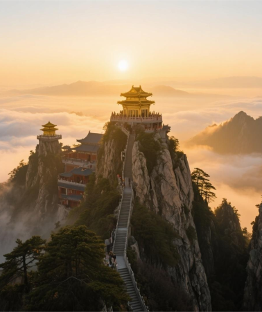 6天5晚 • 河南鄭州＋洛陽＋開封＋雲台山風景名勝區＋老君山景區＋少林寺