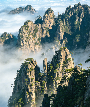 4D3N • Explore World Cultural Heritage Huangshan & Hongcun. 1 night on mountain for sunrise, tickets, cable cars & shuttle buses covered.