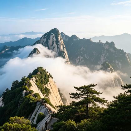 秦始皇帝陵博物院(兵马俑)+华清宫+西安博物院+西安城墙+大唐不夜城+乾陵+袁家村+华山6日5晚拼小团