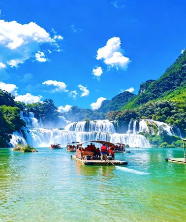 7D6N • China + Guangxi + Nanning + Detian Transnational Waterfall Scenic Spot + Weizhou Island + Beihai