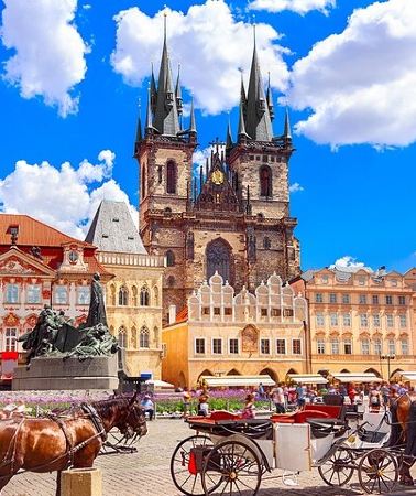 7D6N • 7-Day Tour: Frankfurt, Prague, Budapest, Vienna, Munich, Zurich