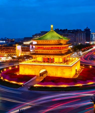 4D3N • Xi'an + Emperor Qinshihuang's Mausoleum Site Museum + Xi'an City Wall + YONGXING FANG + Xi'an Muslim Quarter