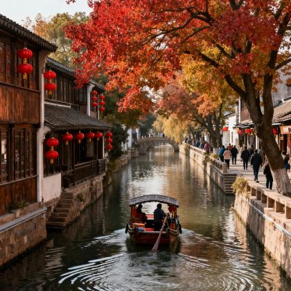 留园+拙政园+南通狼山风景名胜区+上海7日6晚私家团