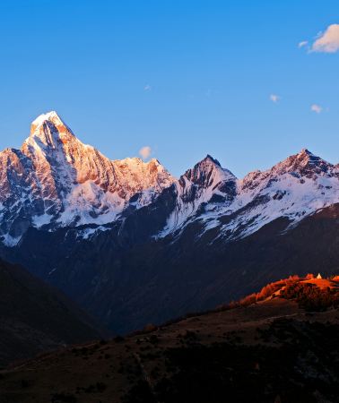 6D5N • Mount Siguniang + Daocheng Yading + Moshi Park Scenic Area + Xinduqiao: Stay inside Yading Scenic Area, enjoy starry skies and sunrise, with an astronomical telescope & Tibetan cultural experience