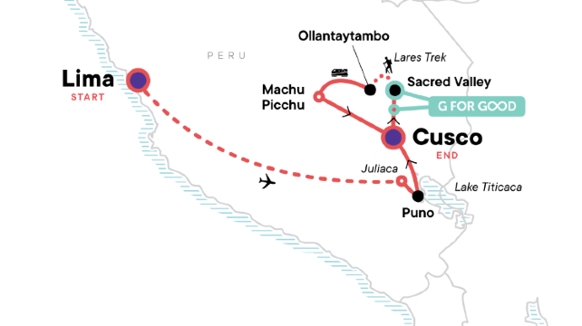 Lares Trek | 12-Day Classic Peru Tour from Lima·Lake Titicaca, Cusco, Aguas Calientes and Machu Picchu | Small Group