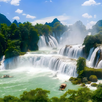 广西南宁+德天瀑布+北海+涠洲岛5日4晚跟团游