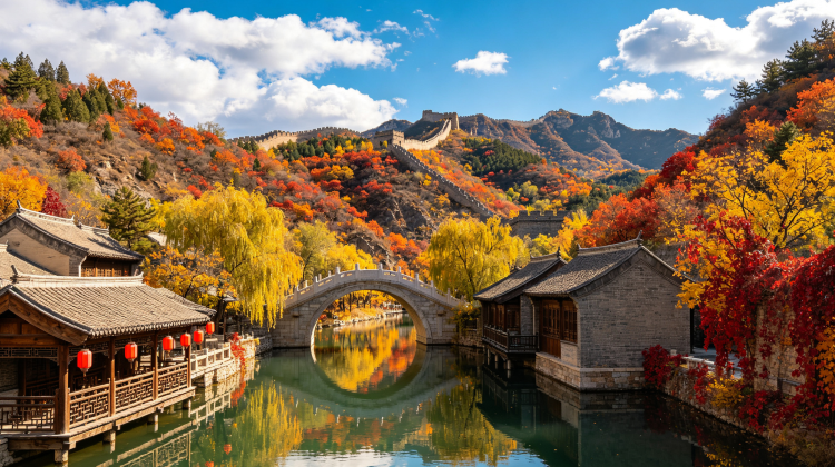 <6天>【6日5晚 · 旅行团 · 提前预定赠古北水镇门票 ·「京秋揽胜」紫禁城＋长城2选1＋天坛＋颐和园＋圆明园 天安门城楼或博物馆 古北水镇 来一场完美帝都旅 】·咨询可赠古北水镇门票+紫禁城+长城+天坛+皇家双园颐和园+圆明园  天安门城楼或热门博物馆 古北水镇 来一场完美的帝都之旅 