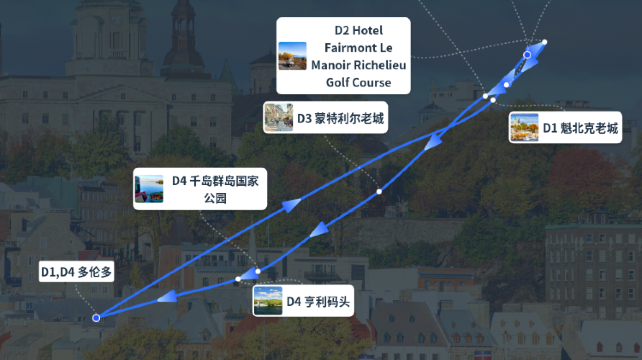 4-Day Canada Montreal & Quebec Tour·Whale Watching, Fort Henry & Indigenous Cultural Experience | Fairmont 5-Star Stay