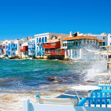 希腊雅典卫城+圣托里尼蓝顶教堂+帕特农神庙+伊亚小镇+伯罗奔尼撒纳夫普利奥老城+德尔菲遗址+迈泰奥拉9日8晚跟团游