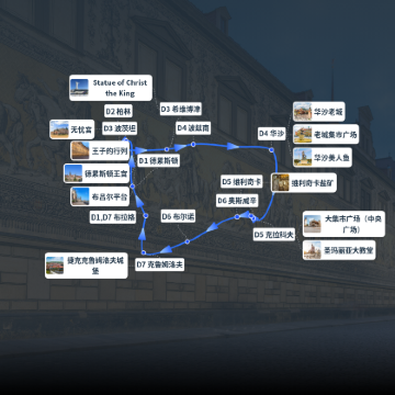 德国+捷克+波兰7日6晚跟团游