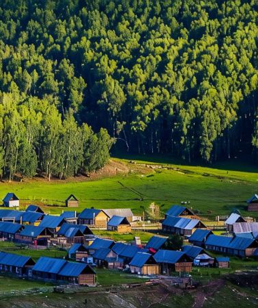 7D6N • Xinjiang Kanas National Geopark + Northern Xinjiang + Hemu Scenic Area + Rainbow Cliff + World Mystery Town