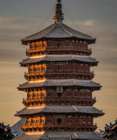 2D1N • China + Shanxi + Datong + Xuankong Temple + Yungang Grottoes + Yingxian Wooden Pagoda + Jinhuagong National Mine Park