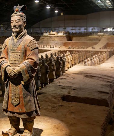 3D2N • Terracotta Warriors + Xi'an City Wall + Xi'an Muslim Quarter + Xi'an Museum