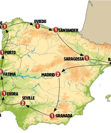 19D18N • Iberian Circuit (Without Alhambra)