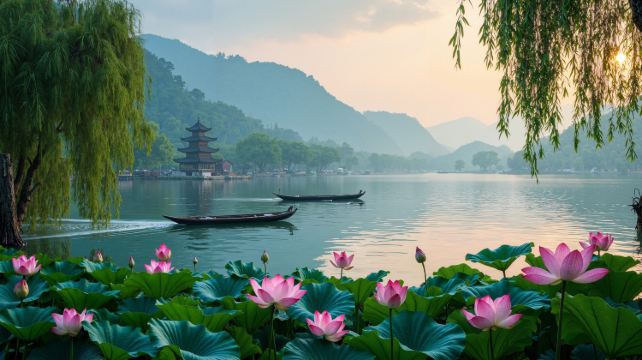 5-Day China Jiangnan Cultural Private Tour from Suzhou to Hangzhou· Hanshan Temple, Shantang Street, Lion Grove Garden, West Lake and Lingyin Temple
