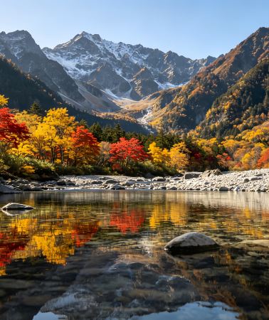 6天5晚 • 秋季的立山黑部、上高地 秋楓美景