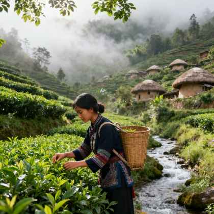 普洱+景迈千年万亩古茶园+翁基布朗族老寨+西双版纳4日3晚私家团