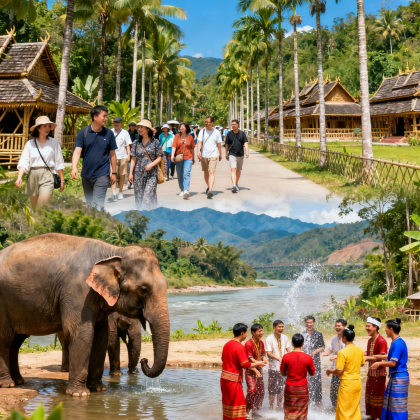 昆明+西双版纳+普洱+景迈千年万亩古茶园+翁基布朗族老寨5日4晚私家团