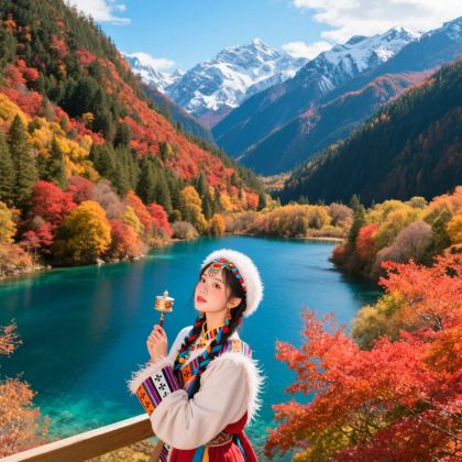 九寨沟+三星堆博物馆+成都大熊猫繁育研究基地3日2晚拼小团