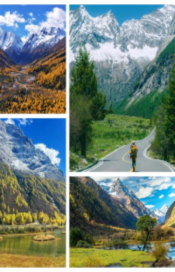 重庆+成都+武隆区+四姑娘山5日4晚拼小团图片