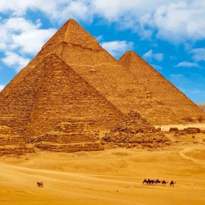 开罗|金字塔+大埃及博物馆+哈利利市场|精选专业讲师 【2人团】