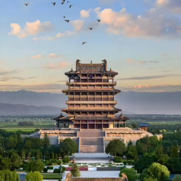 山西太原+五台山+大同+平遥县+山西黄河壶口瀑布旅游区+运城8日7晚私家团