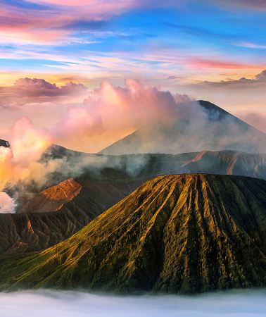 3天2晚 • 印尼＋布羅莫火山＋伊真火山＋賽武瀑布