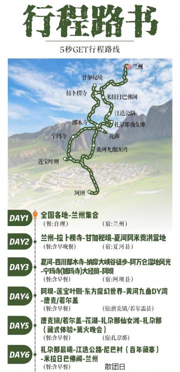 甘南、兰州