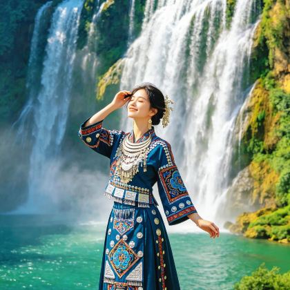 崇左+靖西+巴马+德天跨国瀑布景区+明仕田园5日4晚拼小团
