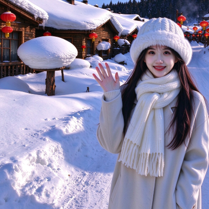 哈尔滨+延吉+长白山+镜泊湖+雪乡6日5晚跟团游