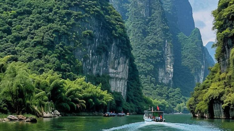 5D4N · Group Tours · Spiritlink Journey: GuangxiGuilin + Yangshuo+ Li River Scenic Area +Yulong River Bamboo Rafting