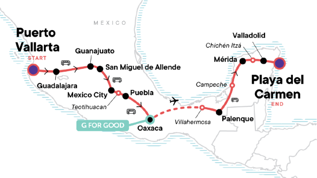 22-Day Mexico Coast-to-Coast Tour·Mexico City, Puerto Vallarta, Guadalajara, San Miguel de Allende | Small Group