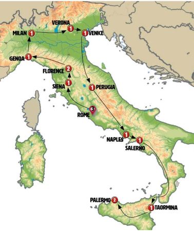 17D16N • Tutta Italia With Beautiful Campania and Sicily
