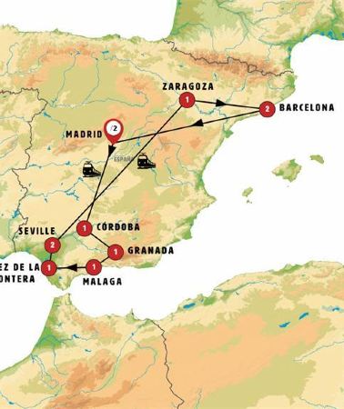 12D11N • Ultimate Andalusia with Madrid and Barcelona
