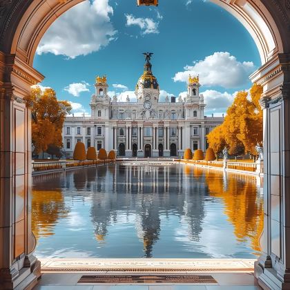 西班牙马德里+巴塞罗那+法国巴黎9日8晚自由行