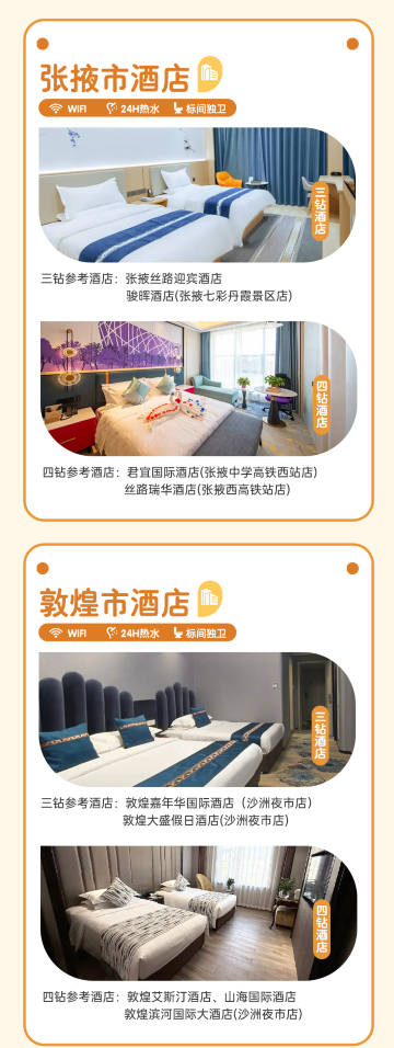 敦煌、蘭州